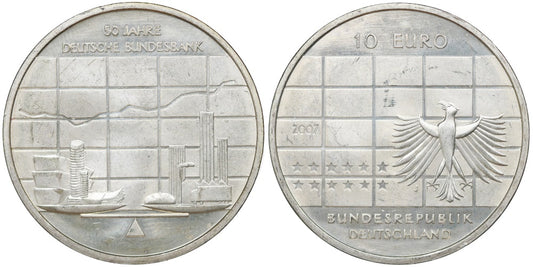 ALEMANIA 10 EUROS 2007 J