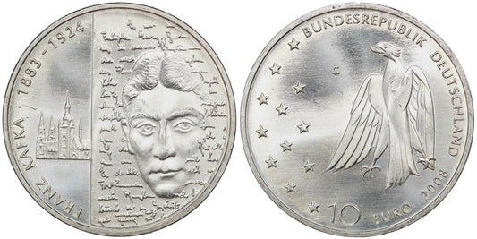 ALEMANIA 10 EUROS 2008 G
