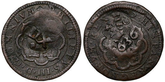 FELIPE III  4 MARAVEDIS 1602 SEGOVIA