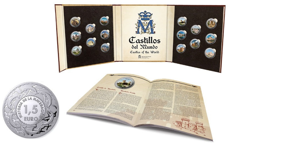 COLECCION COMPLETA DE CASTILLOS DEL MUNDO 2023
