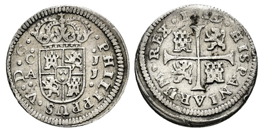 FELIPE V  1/2 REAL 1719 CUENCA JJ