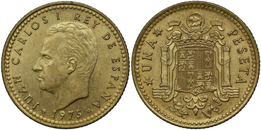 JUAN CARLOS I  1 PESETA 1975*76