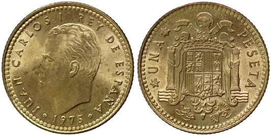 JUAN CARLOS I  1 PESETA 1975*77