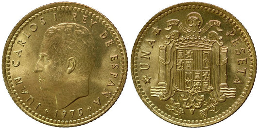 JUAN CARLOS I  1 PESETA 1975*80