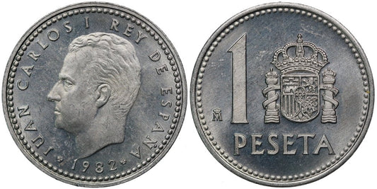 JUAN CARLOS I  1 PESETA 1982