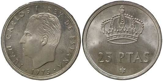 JUAN CARLOS I  25 PESETAS 1975*77
