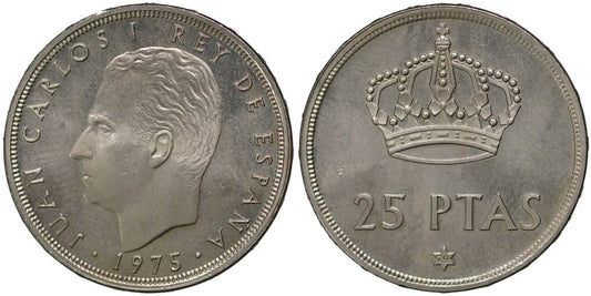 JUAN CARLOS I  25 PESETAS 1975*79