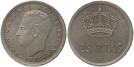 JUAN CARLOS I  25 PESETAS 1975*80