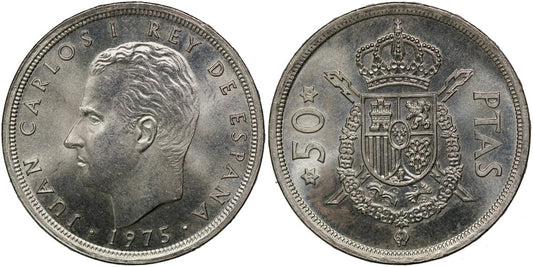 JUAN CARLOS I  50 PESETAS 1975*76