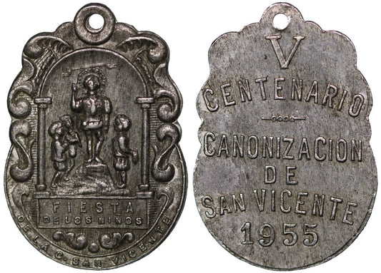 MEDALLA SAN VICENTE 1955